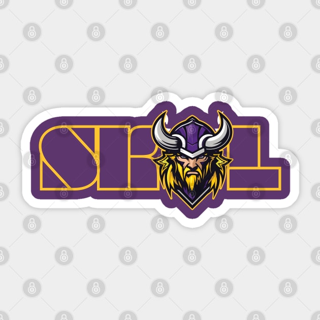 SKOL Minnesota Sticker by Vector Deluxe